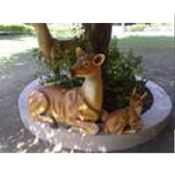 Fiberglass Deer